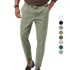 Business Straight Leg Trousers Plus Size Casual Trousers Slim Fit Business Straight-Leg Dress Pants