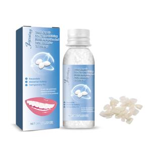 Jaysuing Temporary Teeth Kit Tooth Gap Filler Dental Adhesiv
