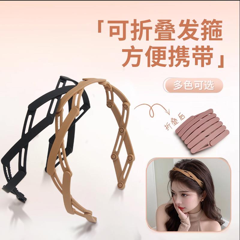 Outdoor Foldable and Extendable Face Washing Headband, Speci