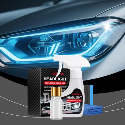 HOMONTH Auto Headlight Care Kit - Headlight Restoration, Coa