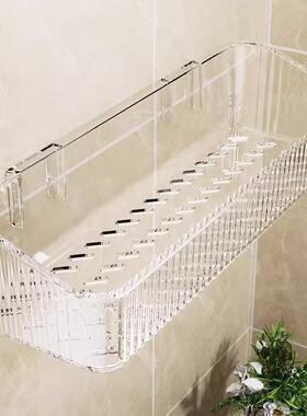 Bathroom storage rack, no-drill wall-mounted washstand, wall