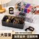 Large Dust Capacity Accessory Transparent Box Hair Storage