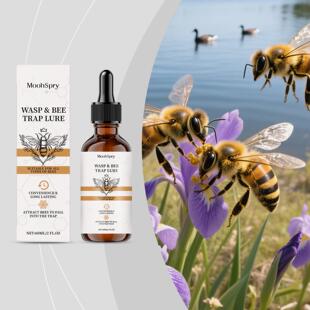 Moonspry Bee Attractant - Portable Bee Bait Tool for Farming