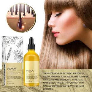 EELHOE Rosemary Hair Oil for Hair Care, Smoothing and Nouris