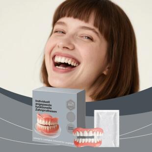Dental Cosmetic Kit: Decorative dentures that are soft, skin