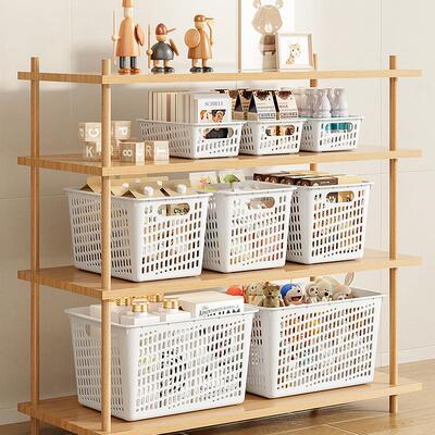 Storage baskets for snacks and toys, household storage boxes
