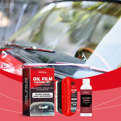 HOMONTH Car Windshield Cleaning Kit - Glass and Window Clean