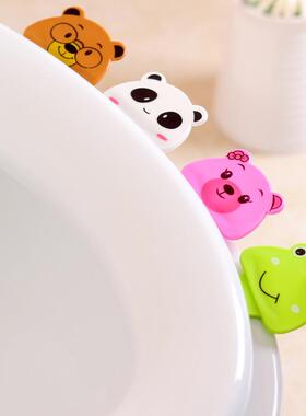 Hands-free Toilet Lid Lifter, Cute Cartoon Toilet Seat Handl