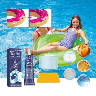 JUE FISH Inflatable Patch Repair Kit - Waterproof, Airtight,