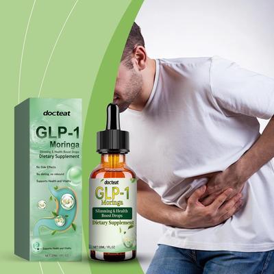 Docteat GLP-1辣木滴剂 - 减少食欲，平衡肠道，管理身材的膳食补