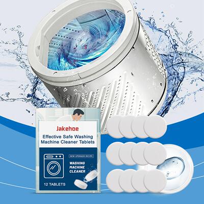 Jakehoe Washing Machine Cleaning Tablets - Deep Cleaning for
