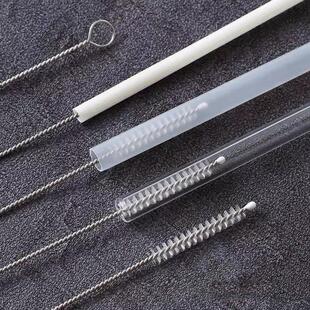 Manufacturer wholesale stainless steel straw cleaning brushe