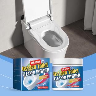 Jakehoe Toilet Foam Cleaning Powder effectively removes stai