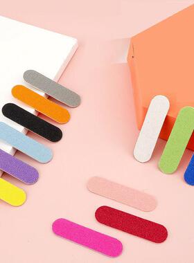 Nail filing tool, double-sided polishing small sanding strip