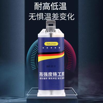 High-temperature resistant casting glue for repairing cracks