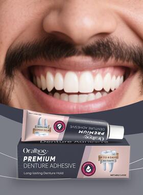 Oralhoe Denture Adhesive for Daily Use  Enhances Oral Aesthe