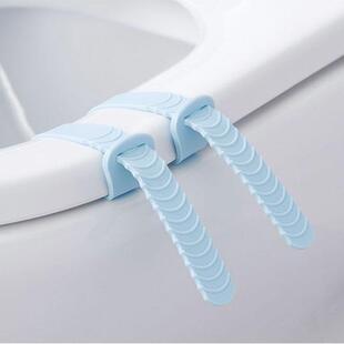 Toilet Lid Lifter and Seat Cover Opener, Silicone Handle for