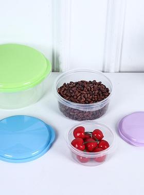 Lidded lunch box, plastic freezer seal container, creative m