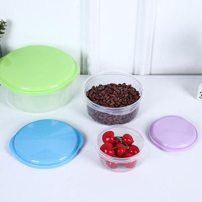Lidded lunch box, plastic freezer seal container, creative m