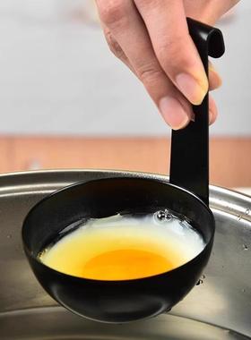 Ear-hook style poached egg mold for quick steaming, a tool f
