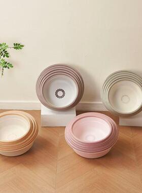 Thickened household washing basin, foot washing basin, face