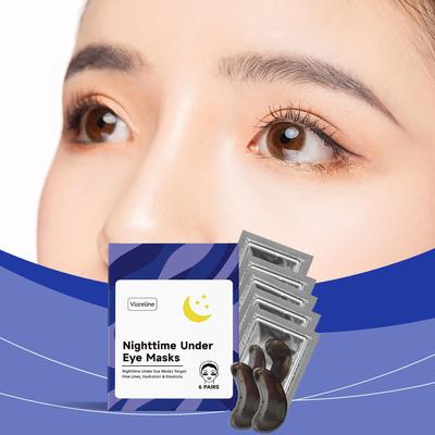 VIARELINE Night Moisturizing Eye Patches, designed for under
