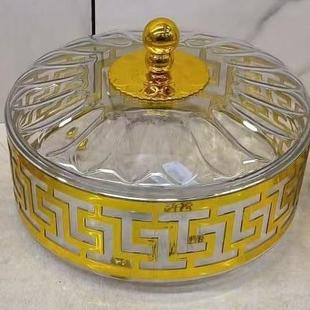 Nut Dishes Snack Dried Transparent and Bowls Dessert Fruit