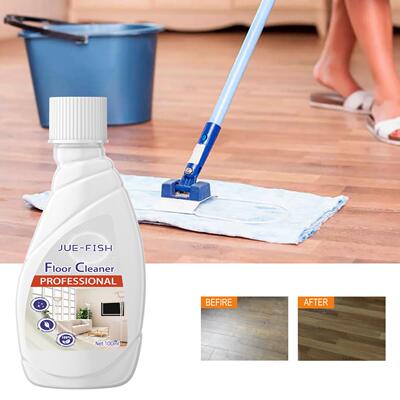 Jue-Fish Floor Cleaning Liquid for Home Wooden Floors and Ti