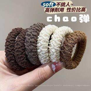 Elastic and Durable Hair Ties for Women, Thick Hair Bands, 2