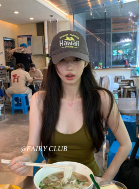 韩版小众复古字母刺绣棒球帽女显脸小日常休闲软顶鸭舌帽帽子搭配