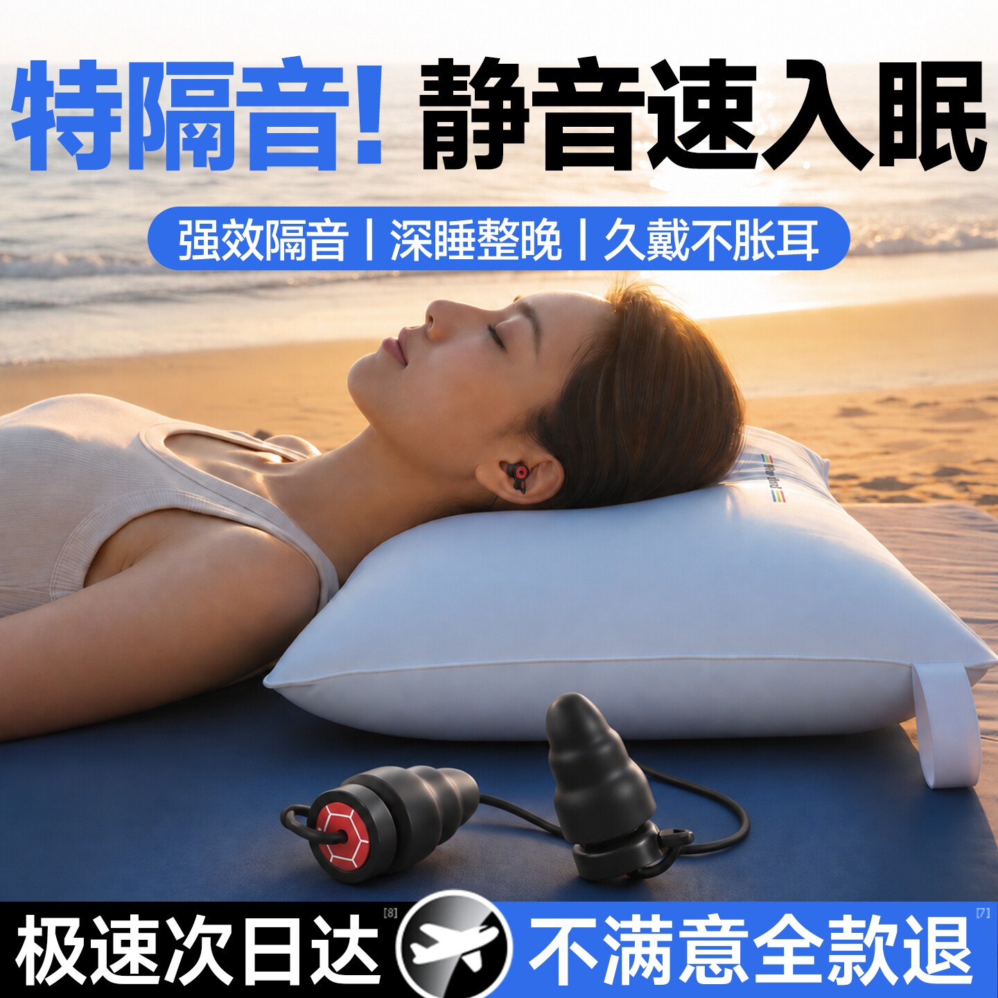 【深度降噪】德国隔音助眠耳塞