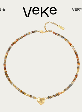 VEKE「摩卡慕斯」锁骨链百搭设计款显气质小众锁骨链项链NC16100A