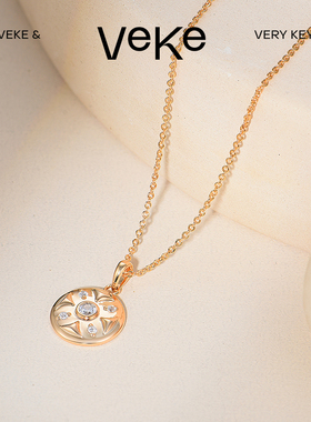 VEKE「未尽之语」叠戴项链轻奢小众设计项链女