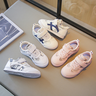 清仓断码休闲风运动男女儿童魔术贴橡胶底学生防滑透牛津布足球鞋