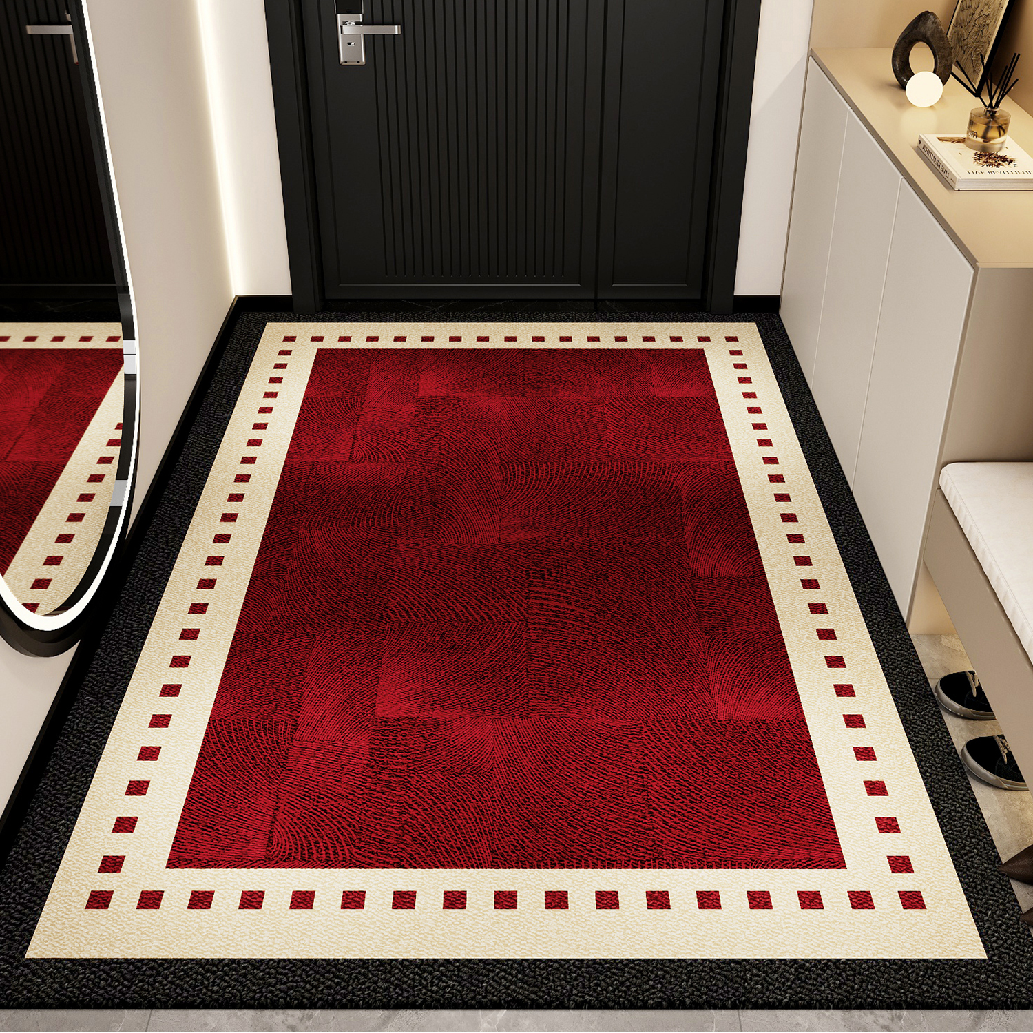 新款入户地垫防滑喜庆耐脏脚踏垫