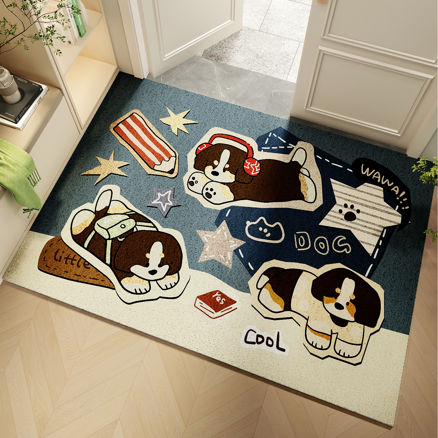 卡通地垫入户门垫家用防滑脚踏垫