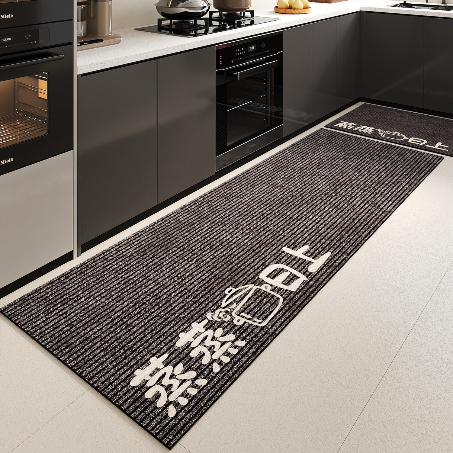 厨房地垫防滑防油可擦免洗吸水垫专用转角地毯耐脏厨房垫家用脚垫,居家布艺,厨房地垫,淘宝优惠券,粉丝福利购,淘宝优惠卷