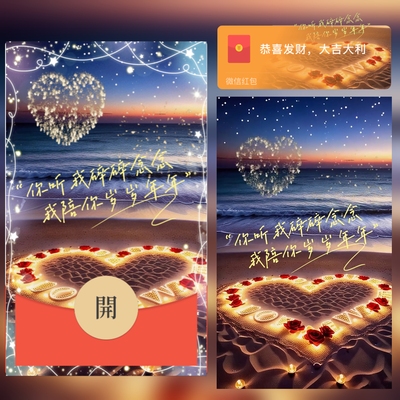 红包封面永久微信2026新款浪漫vx动态音乐皮肤高级wx序列号情人节