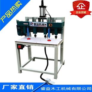 圆孔钻 木工简易立排钻 四头钻 多轴可调木工钻床 双头钻孔机械