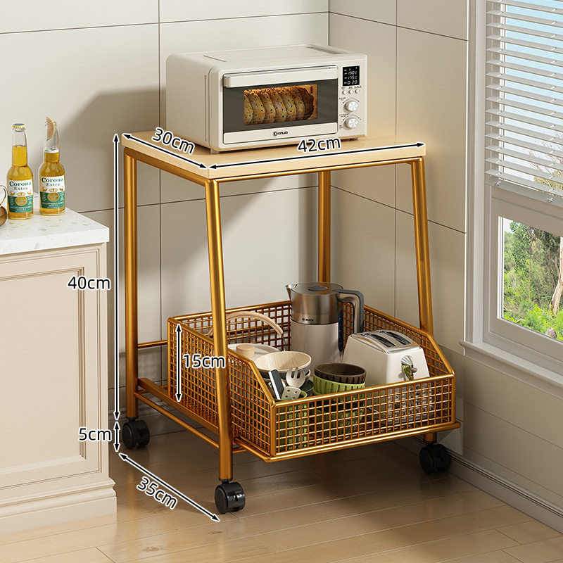 微波炉置物架高颜值新款一层储物架烤箱收纳架柜一体厨房分层整理,厨房/烹饪用具,微波炉置物架,淘宝优惠券,粉丝福利购,淘宝优惠卷