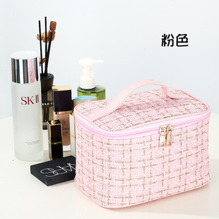 分区便携化妆包旅行包男新款迷你化妆品收纳包高级感大容量手提