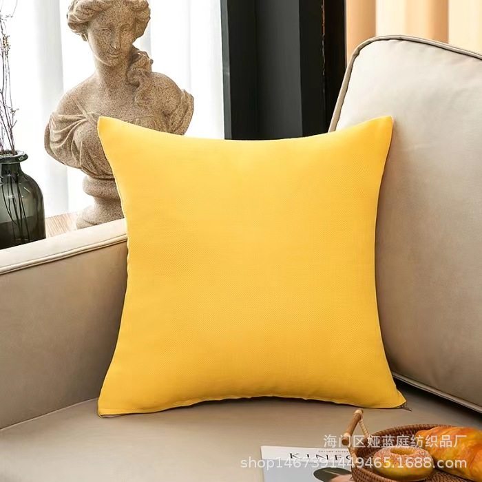 轻奢沙发抱枕通用新款床头午休午睡感家居家用纯色方垫椅垫方枕办,居家布艺,腰靠垫,淘宝优惠券,粉丝福利购,淘宝优惠卷