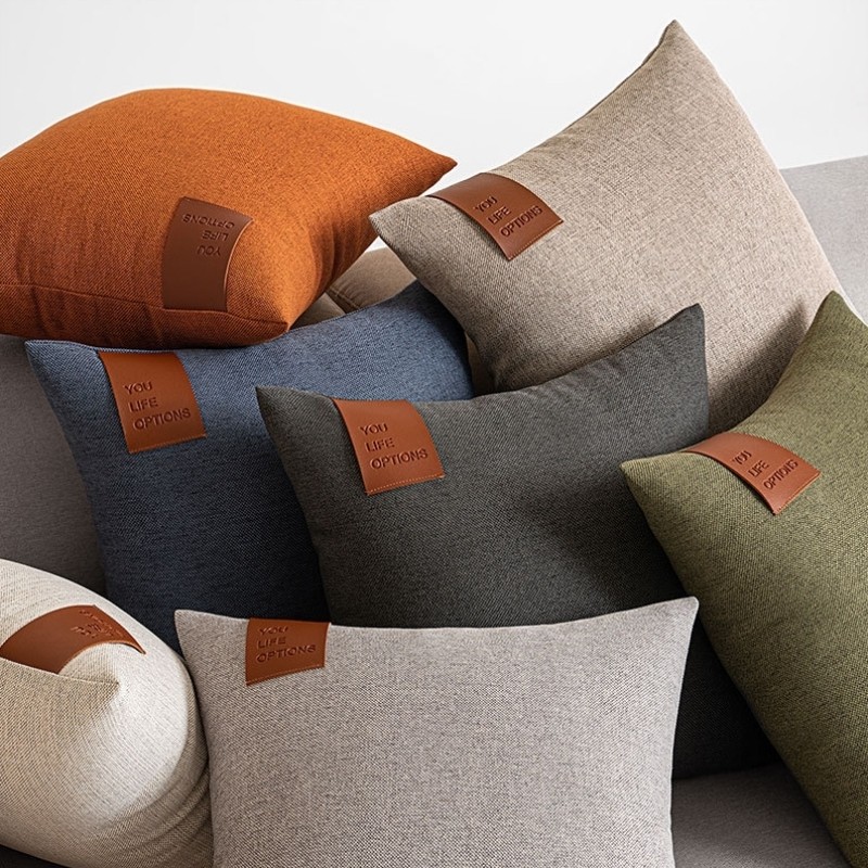 欧式沙发抱枕专用通用卧室车载枕头腰靠靠垫沙发垫感高级汽车装饰