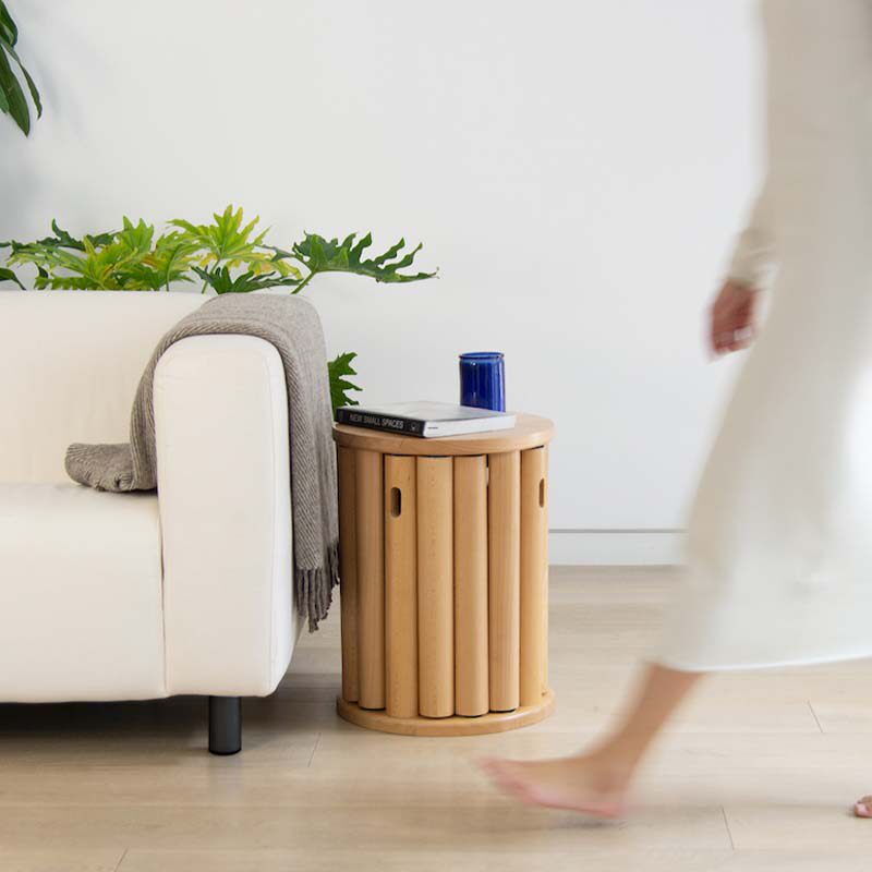 山麓一舍实木多功能组合凳子可叠放收纳凳沙发边几极简原木茶几,住宅家具,其它凳子,淘宝优惠券,粉丝福利购,淘宝优惠卷