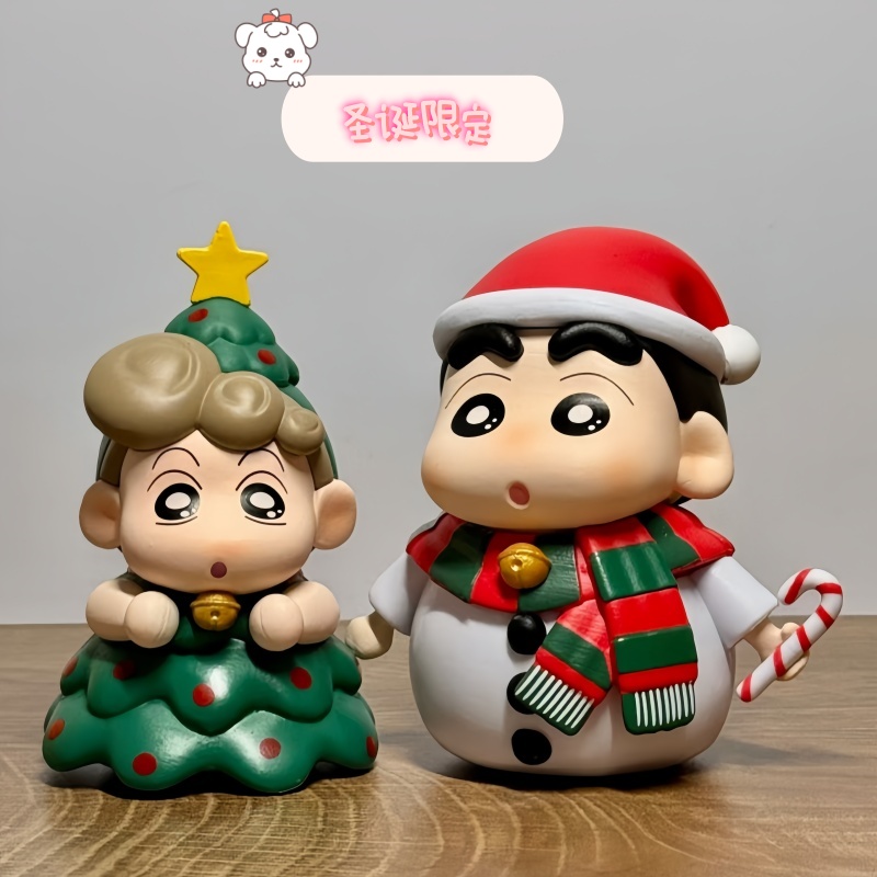 圣诞限定小新葵公仔桌面摆件礼物