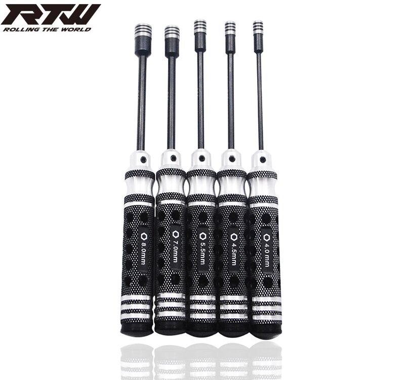 RTW 소켓 도구 모델 수리 도구 4.0 4.5 5.5 7.0 8.0 얇은 벽 소켓 단일 수동