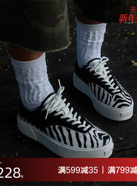 EQLZ义阔FAULT 22斑马低帮反硫化错版鞋板鞋舒适透气百搭无中生有