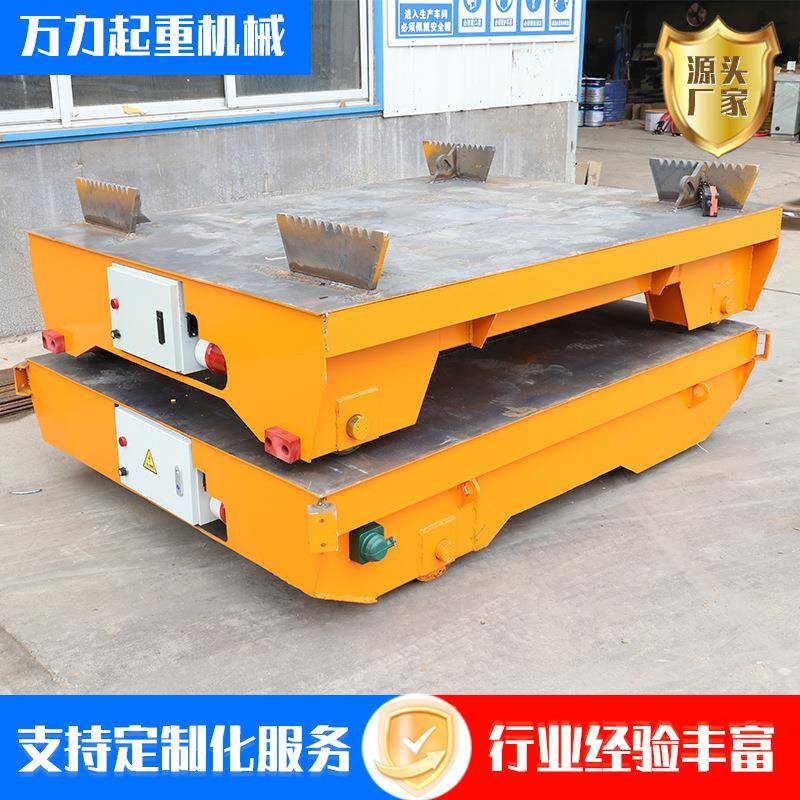 地平车5吨10吨20吨电动地平车车间货物搬运平板车电动无轨地平车