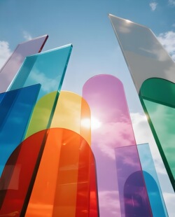 户外广告亚克力灯箱高透明有机玻璃板彩色板鱼缸盖板打孔定制加工