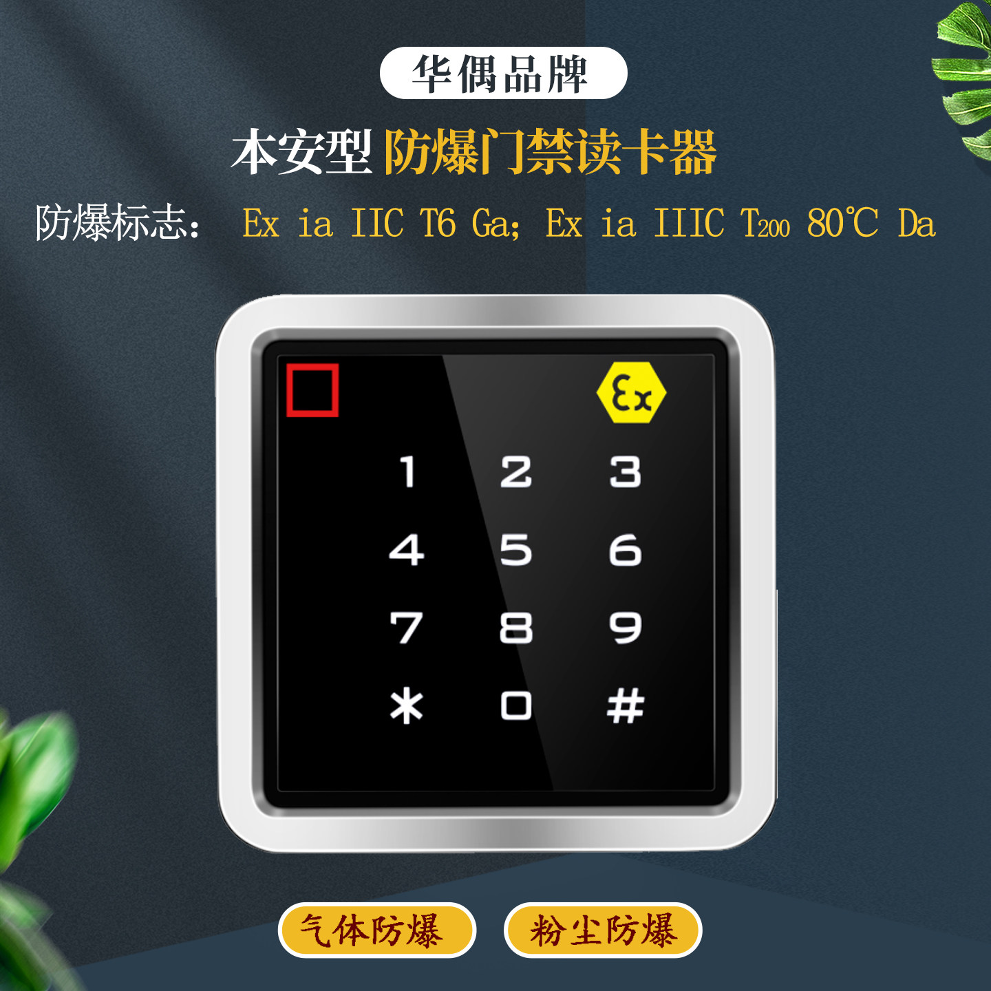 本安型气体+粉尘双重防爆